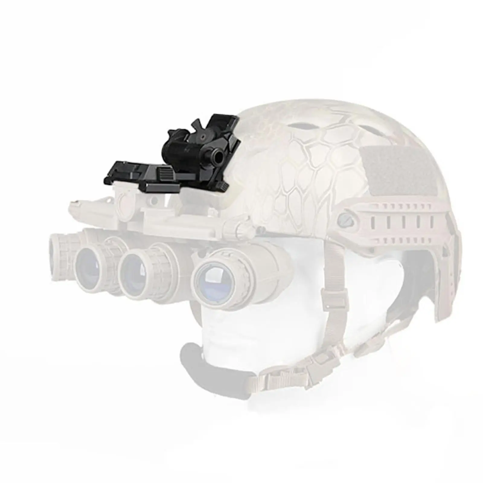 Goggles Mount Adjustable Night Visual Lightweight Aluminum Alloy Fittings for Helmet