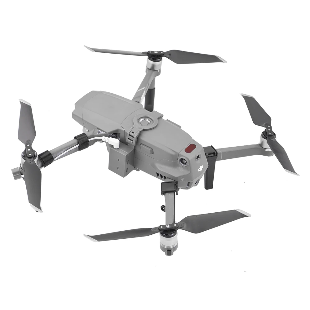 light weight and safe, does not affect the flight of the drone . easy to install and