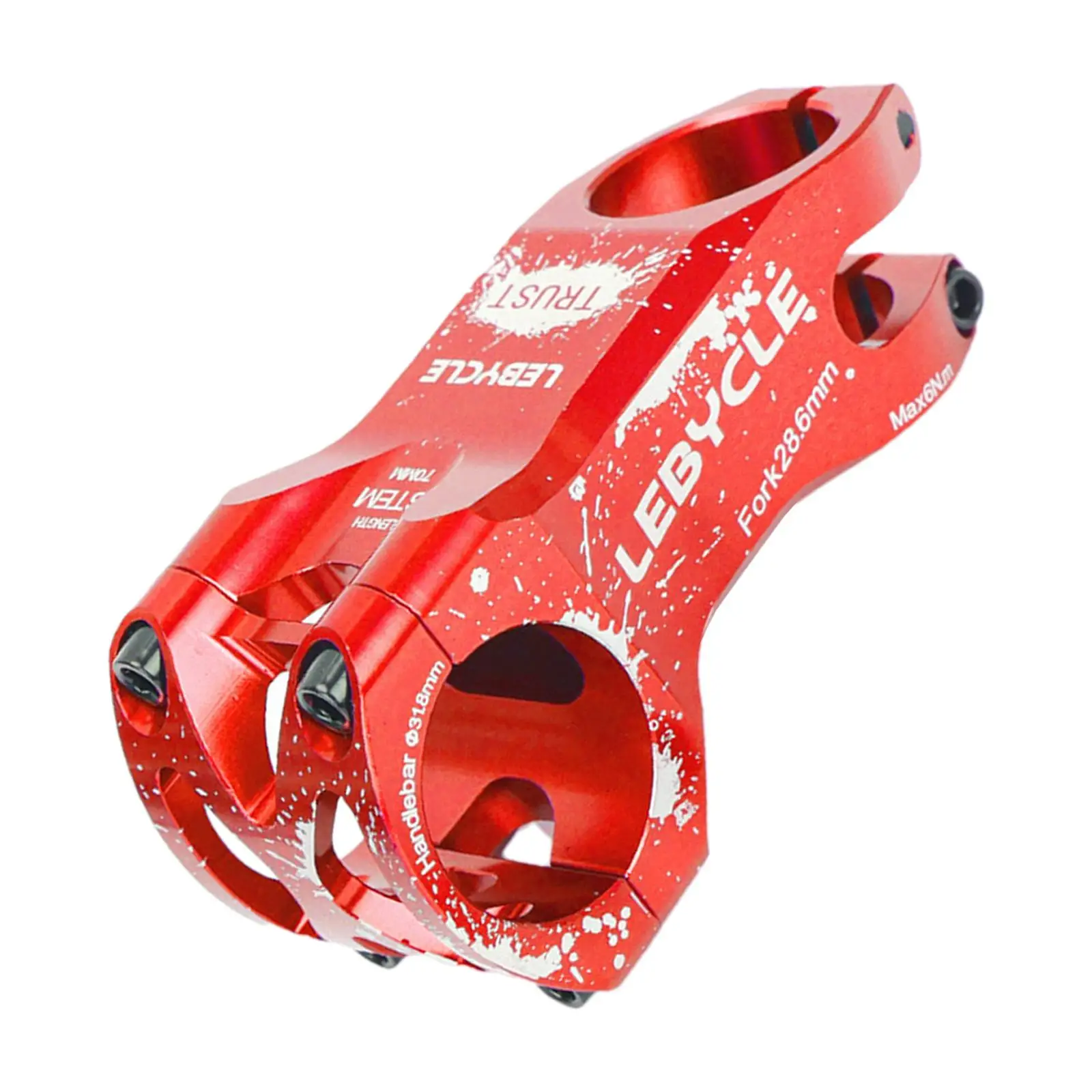 Mountain Bike Stem Long 31.8mm Bar Stem Lightweight for Most BMX