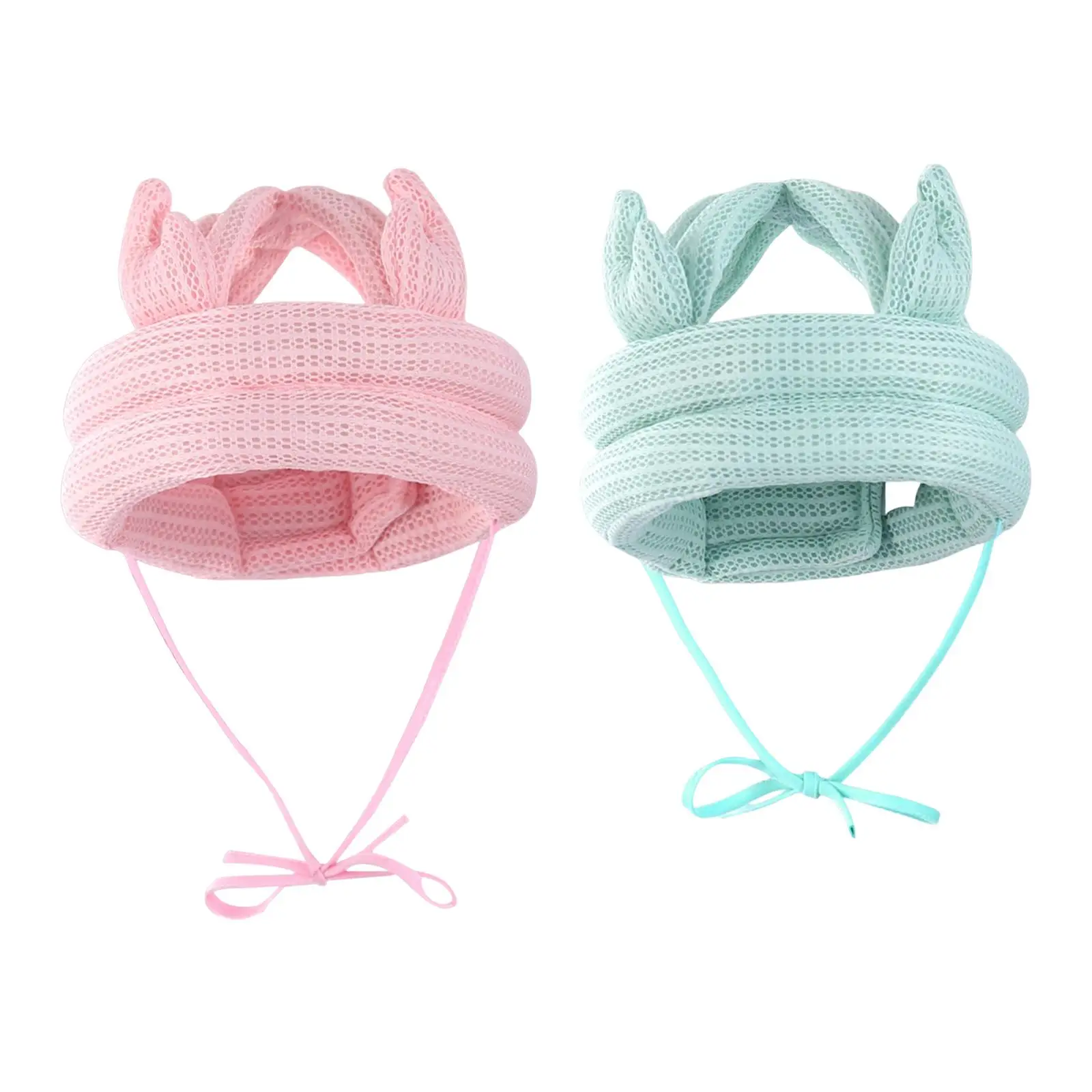Head Protector Comfortable Adjustable Baby Protective Harnesses Cap Baby Hat for Children 0-5 Years Old Infant Playing Running