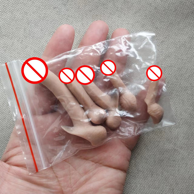 5PCS 1/6 SCALE Accessories Model Male Genitals Organ JJ Penis F 12