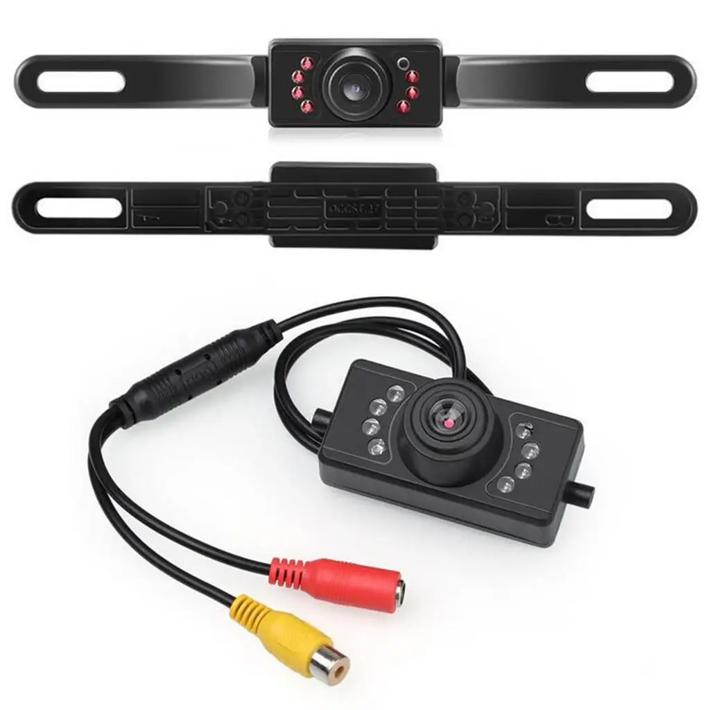  Camera for Car Pickup Trucks SUVs  RVs, Plate Rearview Camera  IP67 Waterproof 