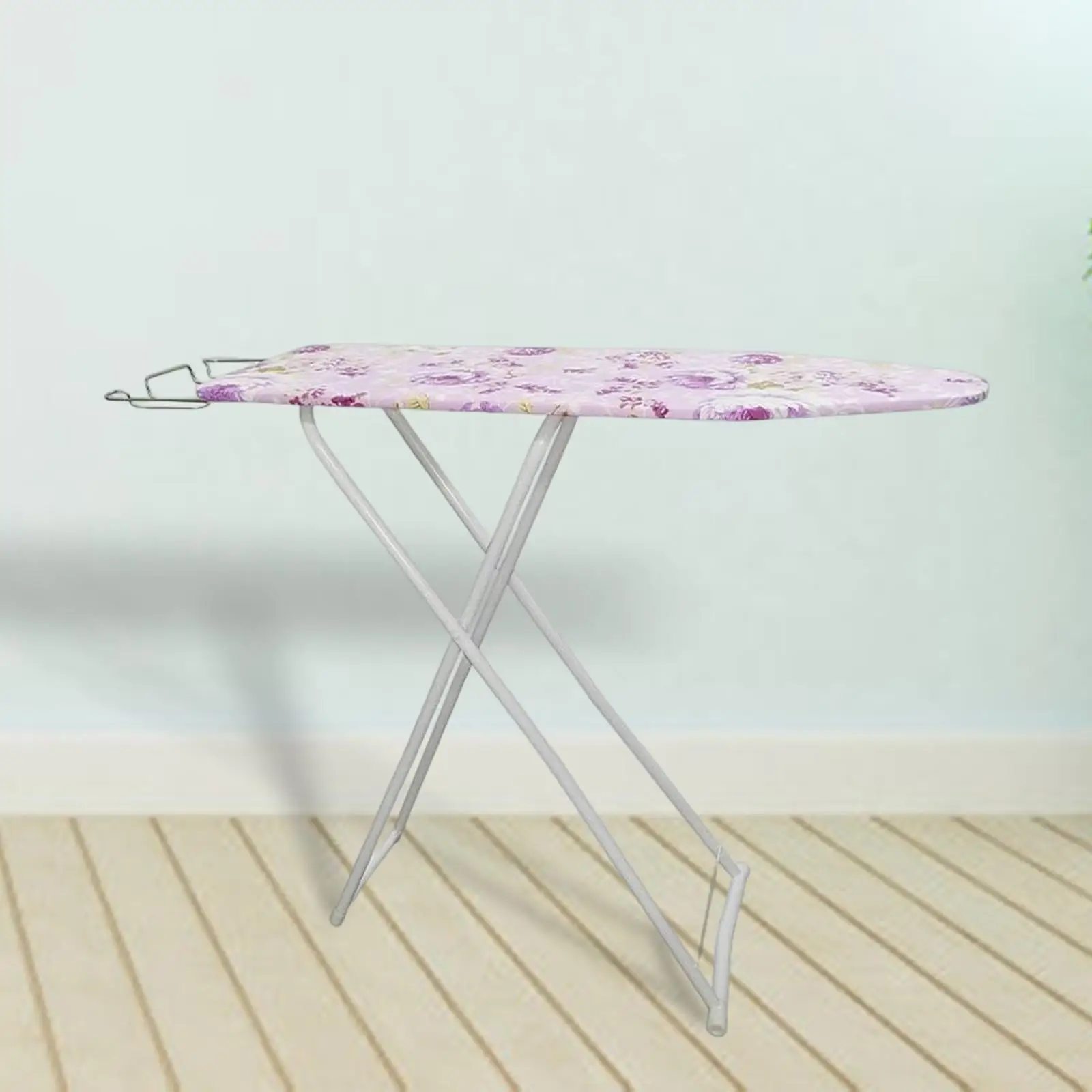 Tabletop Ironing Board with Press Holder Wooden Press Table Portable Folding Mini Iron Board for Sewing Countertop Household
