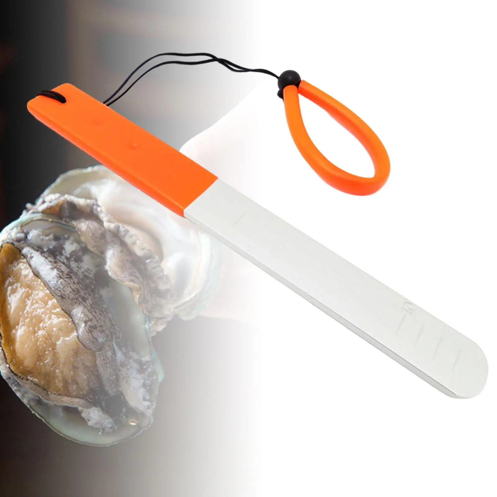 Scuba Diving Abalone Tool Aluminum with Scale Heavy Duty Abalone Measuring Ruler for Scuba Diving Equipment Abalone Measurement