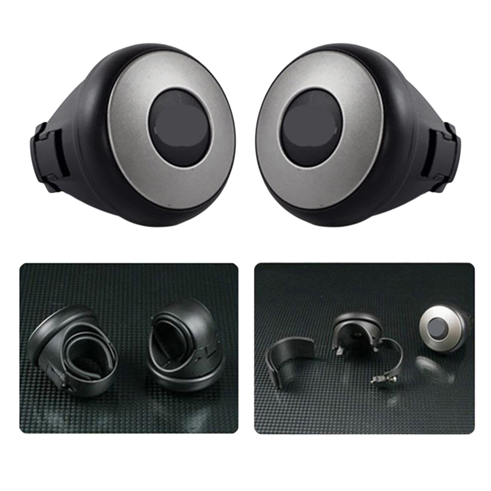 Set of 2 Steering Wheel Spinner Knob for Driving Turning Hand Control for Car Truck Boat Power Handle Accessories Premium Safe