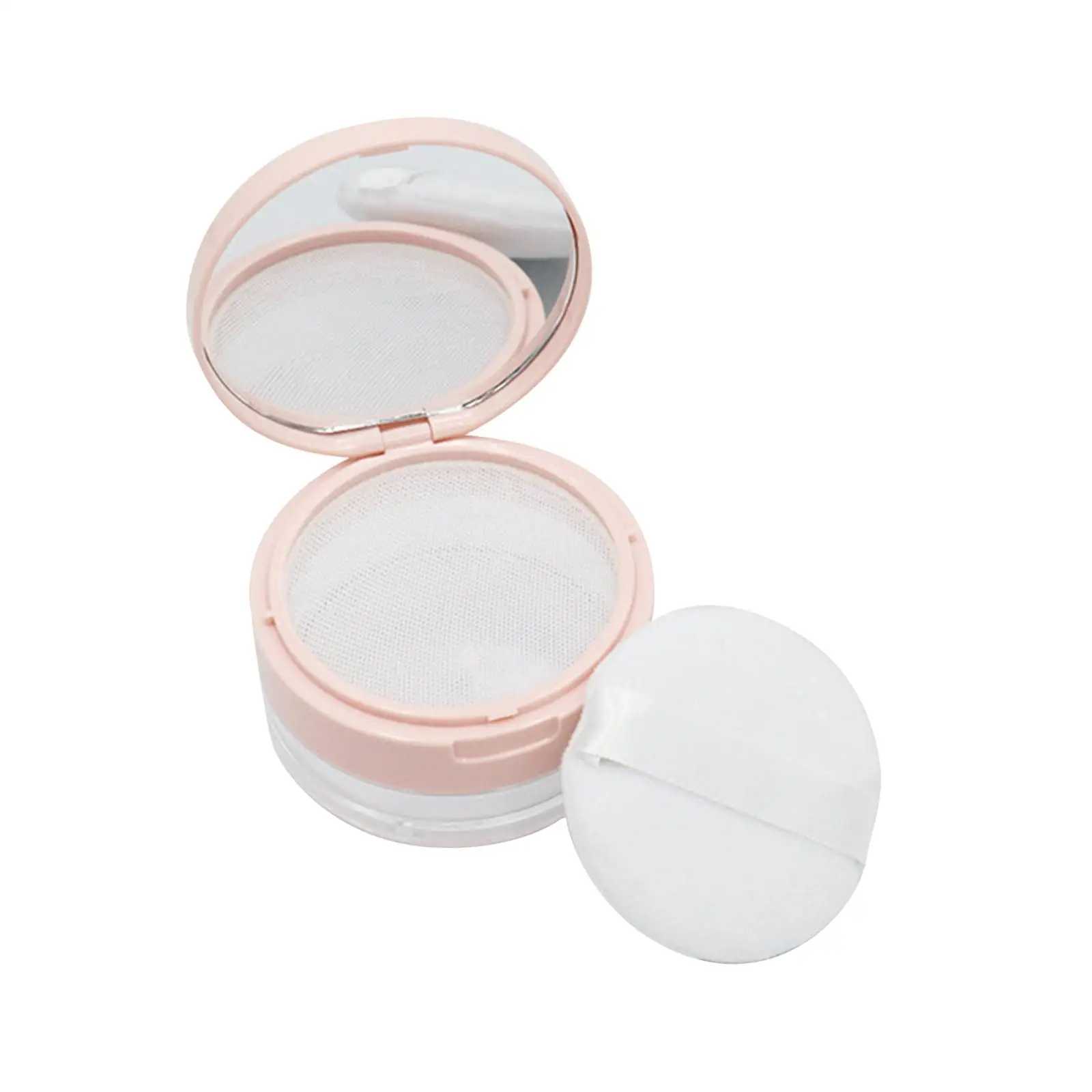 Empty Loose Face Powder Case with Sifter Powder Box Compact 20G Refillable Makeup Powder Container