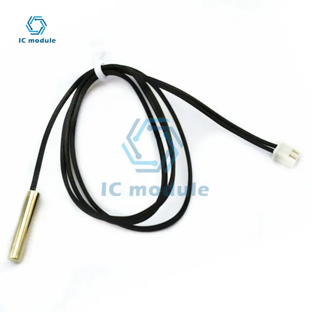 Cikonielf câble de capteur de température 10 pièces 10K NTC thermistance  température étanche sonde fil capteur de température