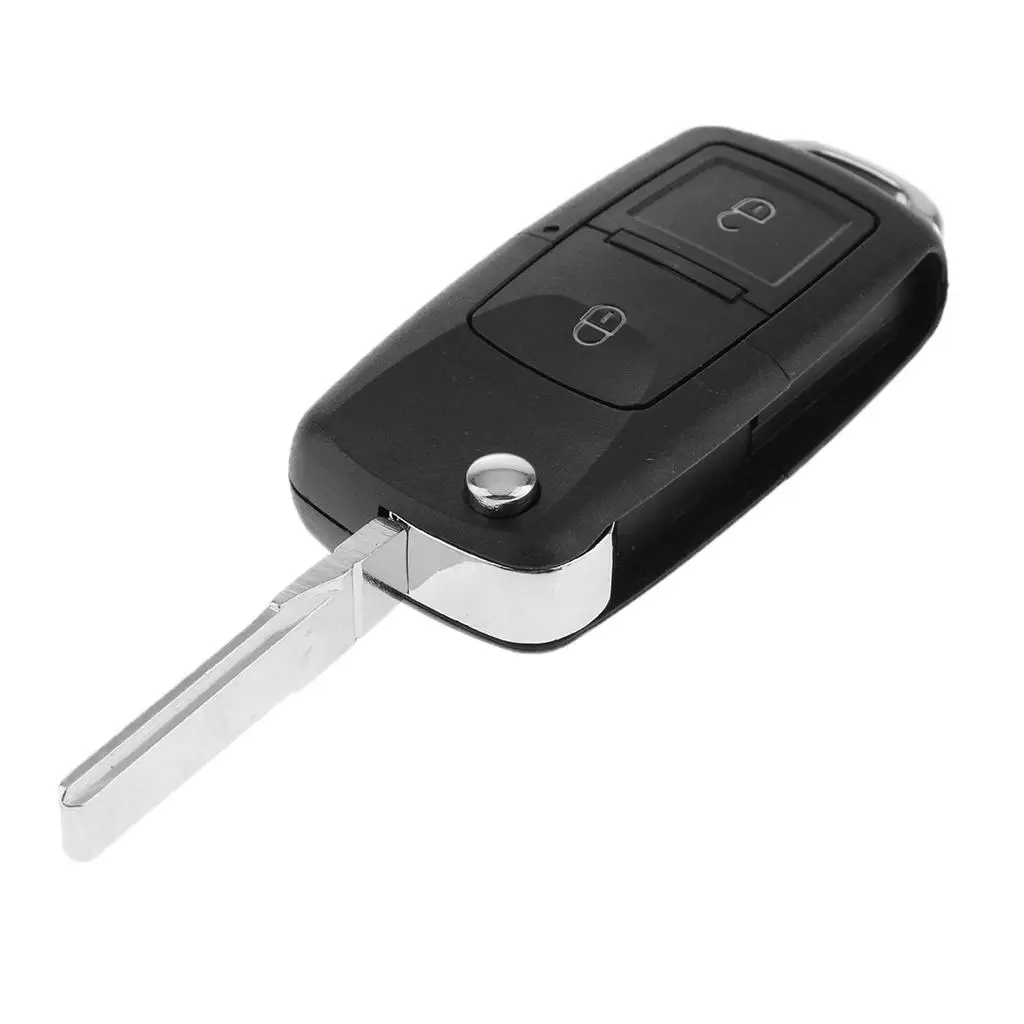 2 Buttons Car Flip Remote Key ID48For Golf MK4 Part Number:1J0959753CT