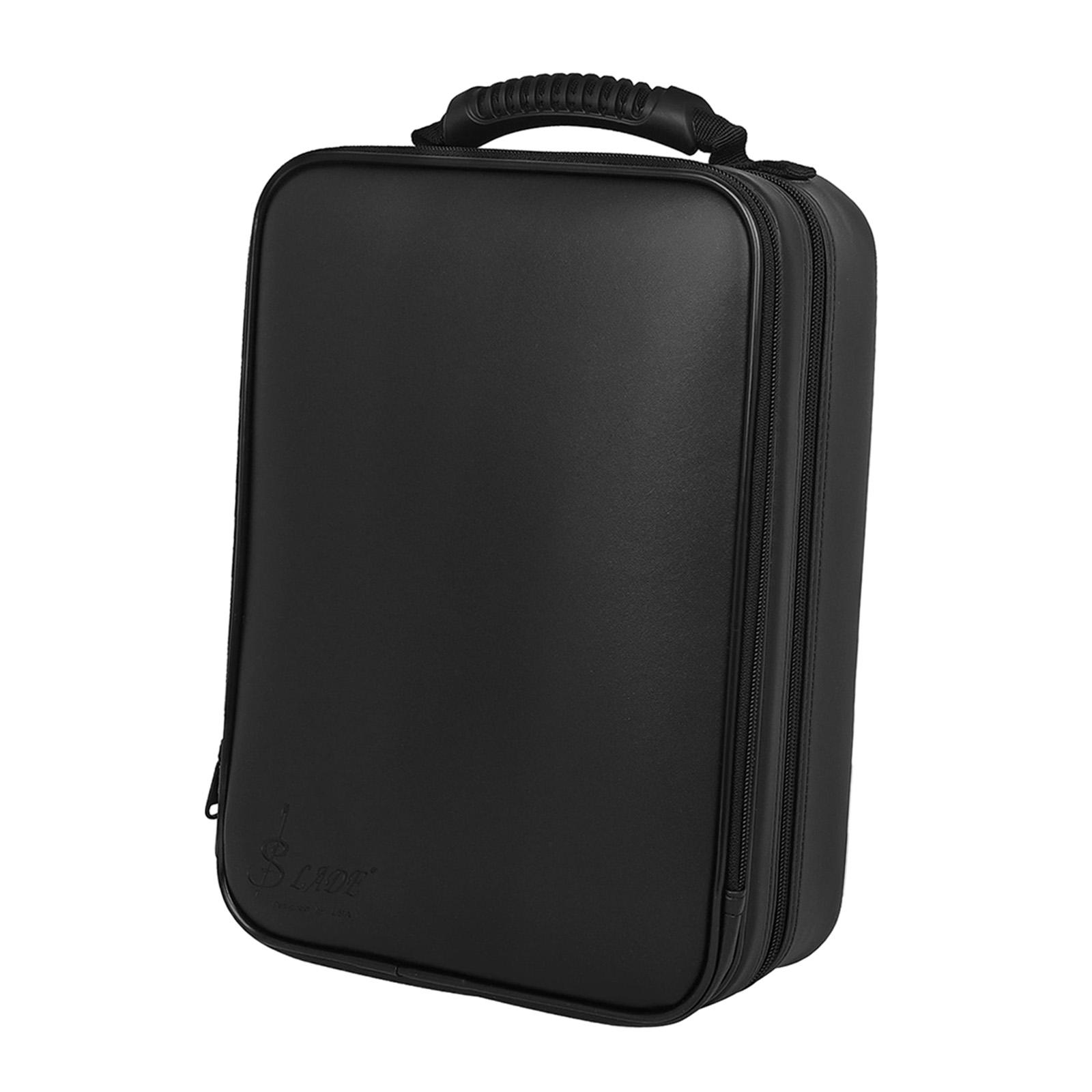 Clarinet Case Clarinet Gig Bag Beginner Case, Durable, Storage Box, PU Leather with Shoulder Strap for Travel Outdoor