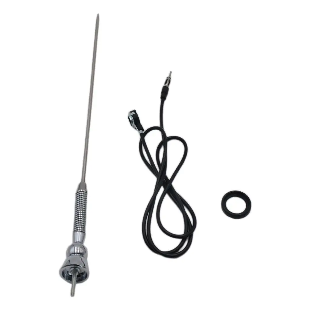 Metal Car Vehicle Booster Antenna Telescopic Spring Soft Rod Universal