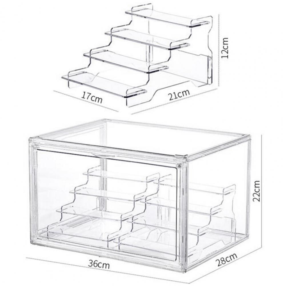 Title 4, Useful Display Cabinet Durable Display Box Mult...