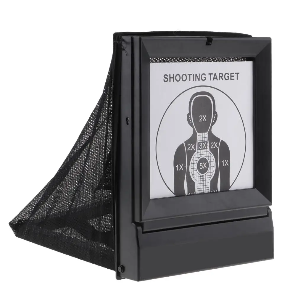  Target Holder Pellet Trap + Self Reset Target + 10pcs Paper Target