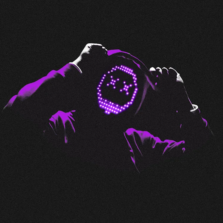 Description Picture 6 of item5PCS Halloween LED Mask Gesture Light Mask Party Light Mask Change Face Induction Party Performance Atmosphere Props