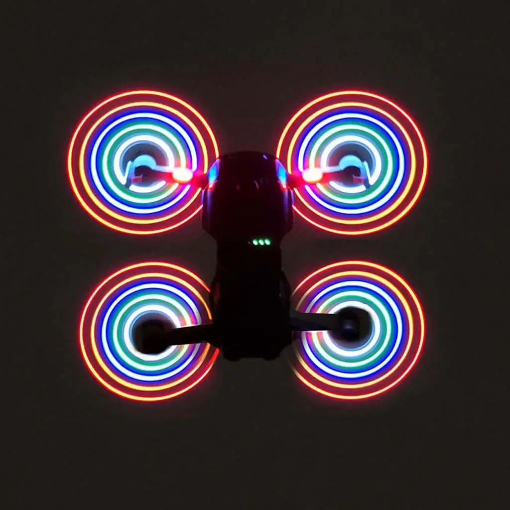 4pcs/set LED Light Flash Propellers 5332  for DJI  Air Spare Parts, Low Noise, 