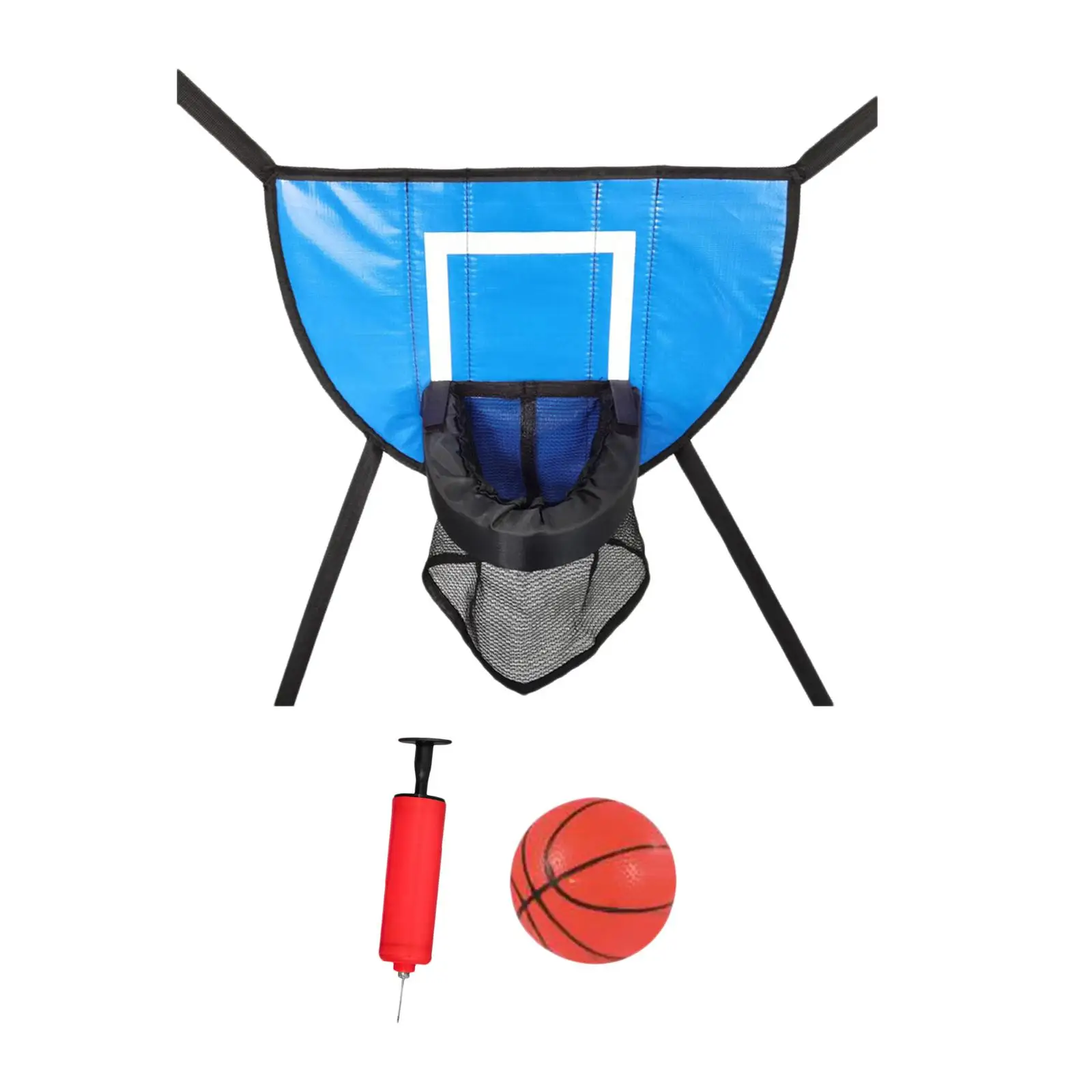 Mini Trampoline Basketball Hoop for Outdoor Universal Garden Basketball Goal