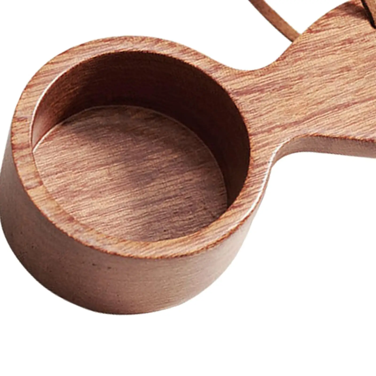 Wooden Coffee Measure Spoon Small Wall Mount Coffee Bean Measuring Spoon Coffee Bean for Camping Gadget