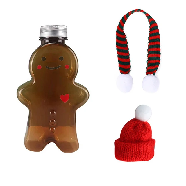 1PCS PVC Gingerbread Man Straw Topper Christmas Straw Cover Reusable  Preventing Spillage Casual Drinks Cups Dustproof Decoration - AliExpress