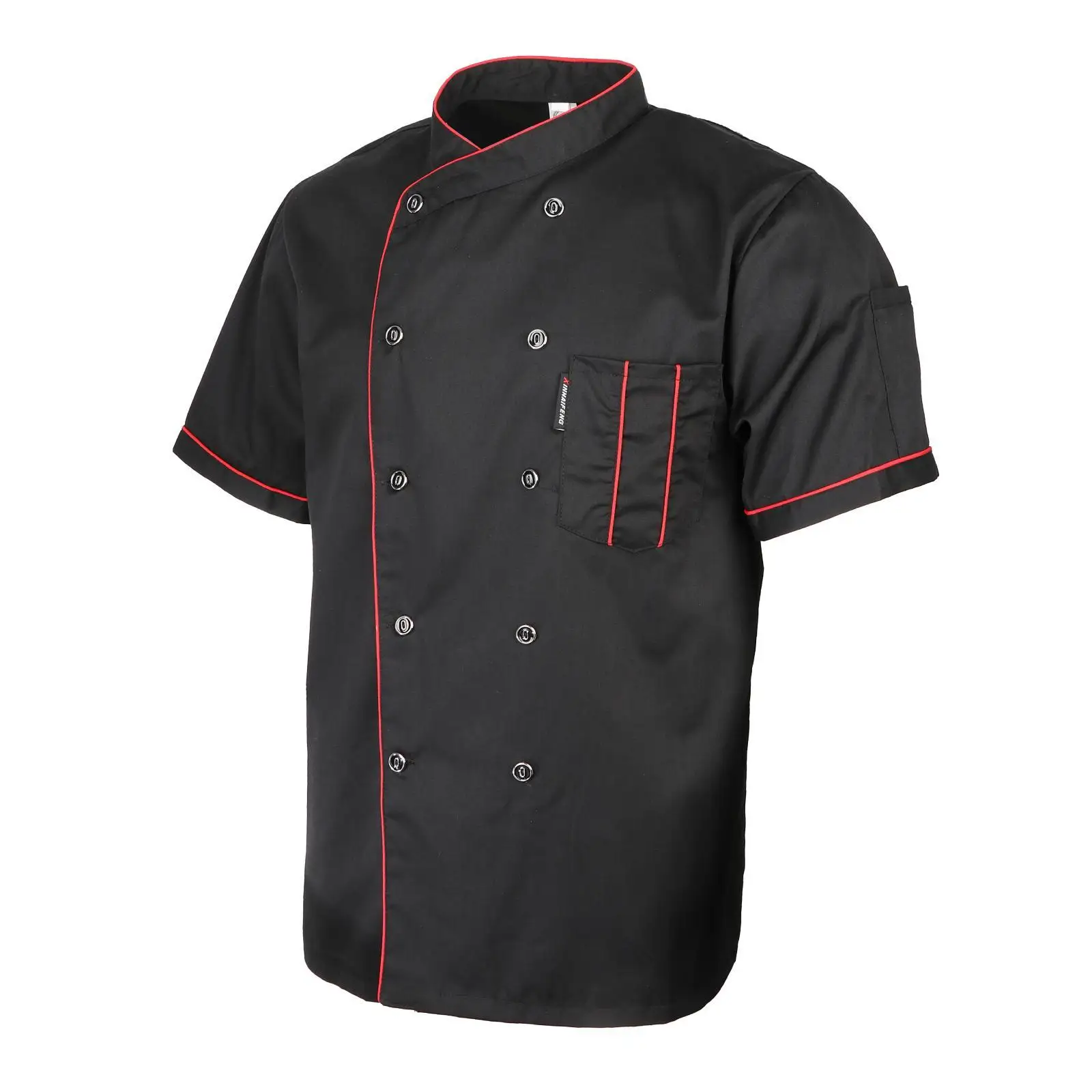 Hotel Kitchen   Short Sleeve Shirt Jacket Waiter Uniform Clothes