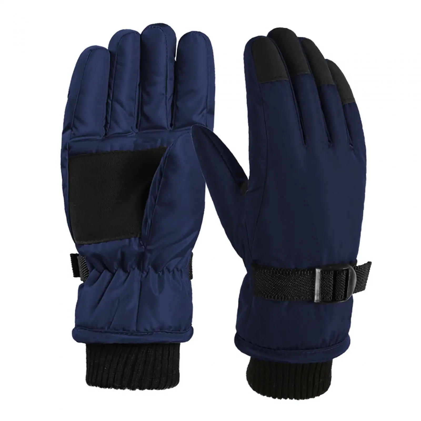 Kids Winter Gloves Inner Plush Gloves Thick Windproof Gloves for Cold Weather Ski Gloves for Children Girls Boys Snowboarding