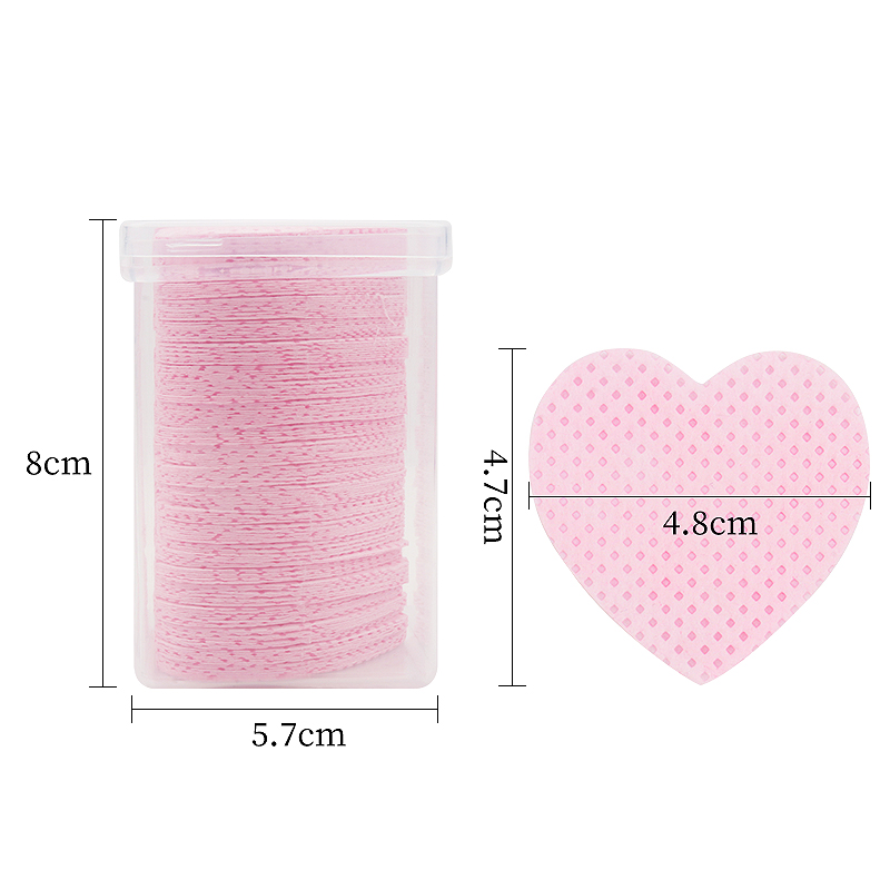 Best of 200 Pcs Disposable Lint-Free Paper Cotton Wipes Eyelash Extension Glue Remover Pads Cleaning Wipes Cosmetics Makeup Tools Reviews & Tips - Image 3