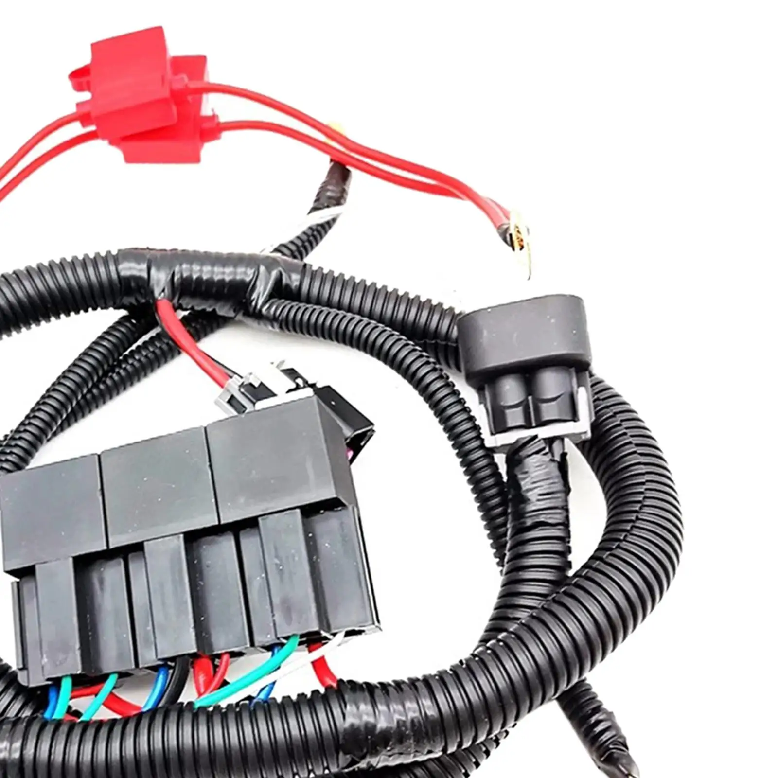 Dual Electric Fan Upgrade Wiring Harness Replaces ECU Control for Chevrolet