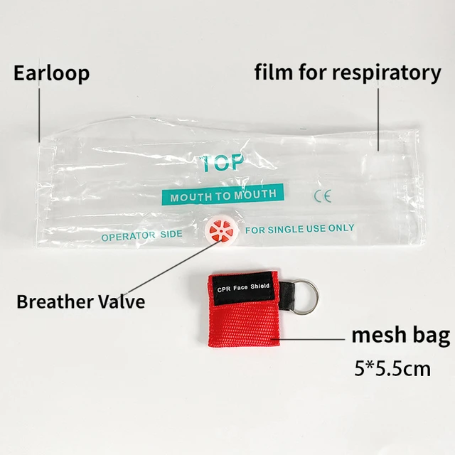 CPR Maske für den Schlüsselbund