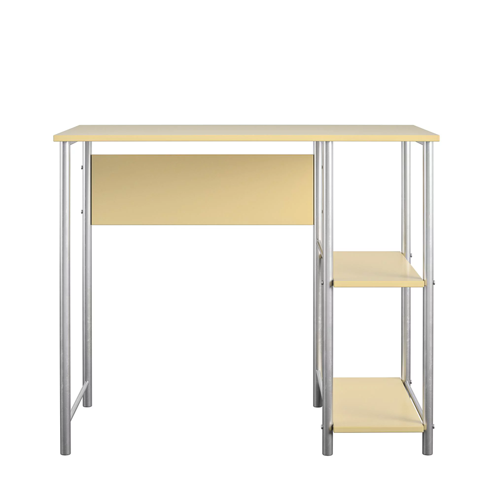 Description Picture 5 of itemMainstays Basic Metal Student Computer Desk, Yellow 2023 New