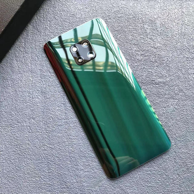 COVER BATTERIA +BIADESIVO per HUAWEI MATE 20 PRO LYA-L09 VETRO