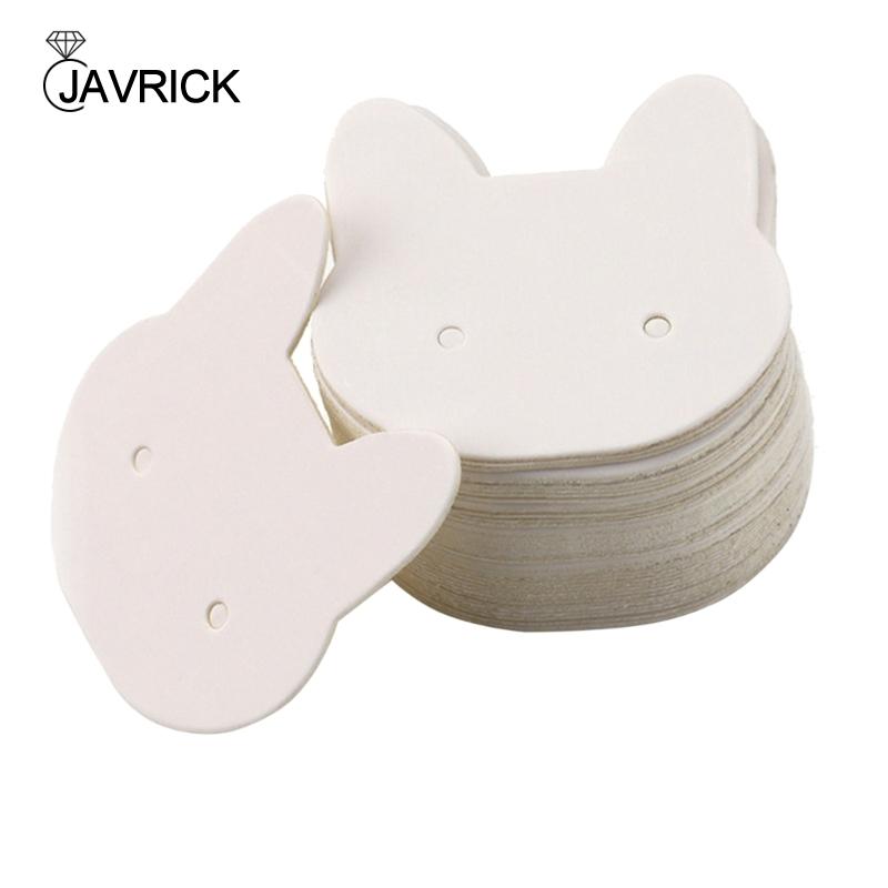 Ear Studs Display Card Earrings Tags DIY Blank Ear Studs Cards Jewellery Tags