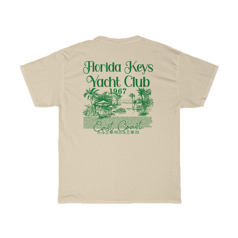 Title 5, 6903 Frauen Florida Yacht Club Zurück Print T S...