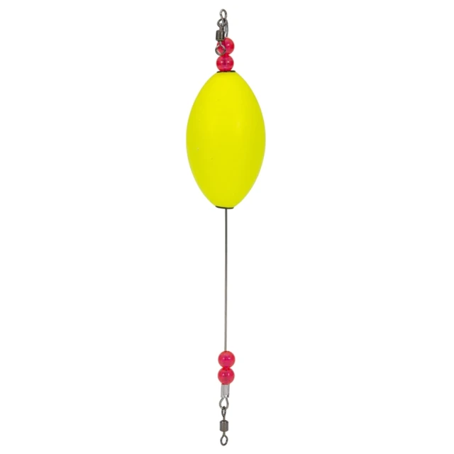 Oval Popping Cork Float Durable and High Visibility Freshwater and