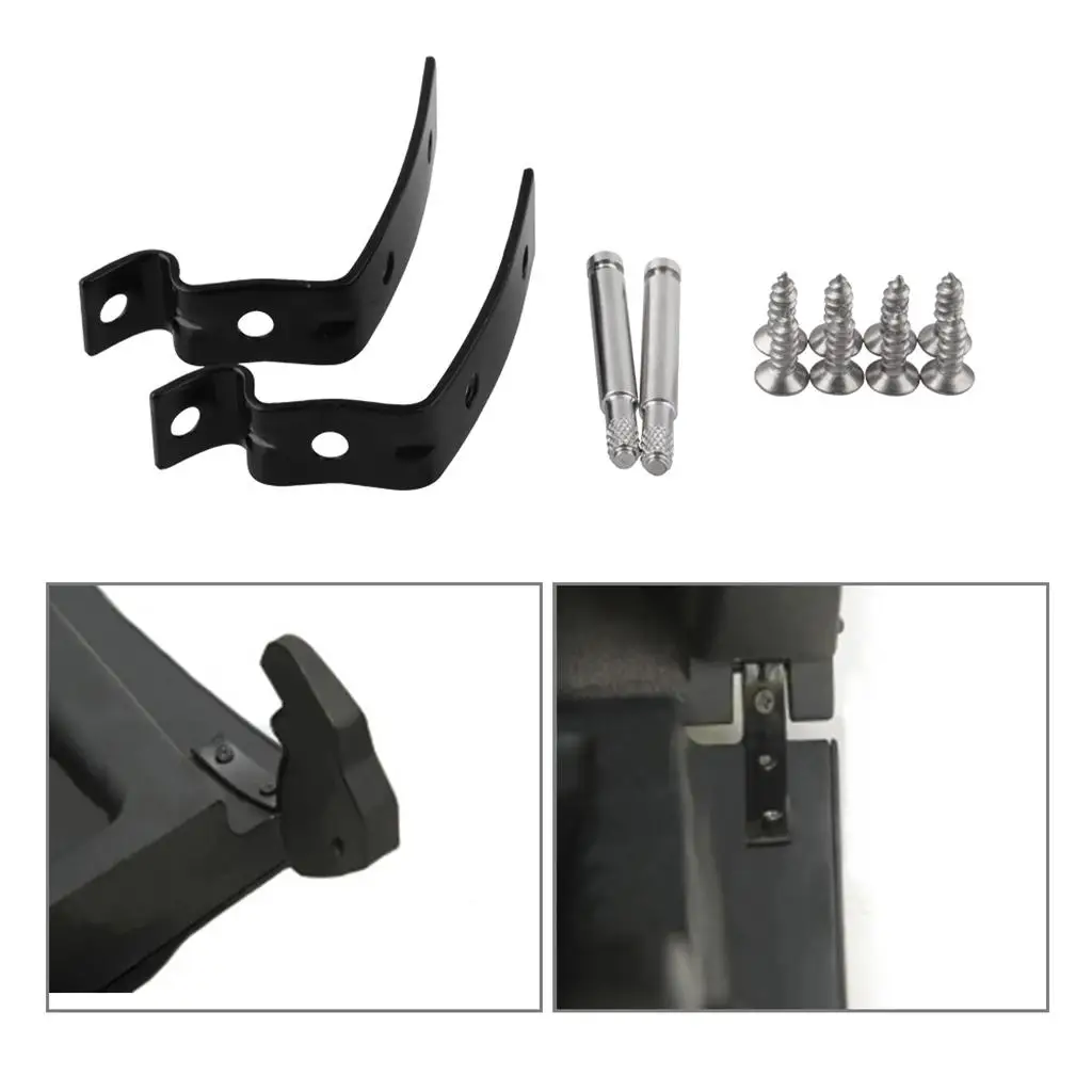 Glove Box Lid Hinges Snapped Repair Fix Kit Bracket for A4 S4 B6 B7