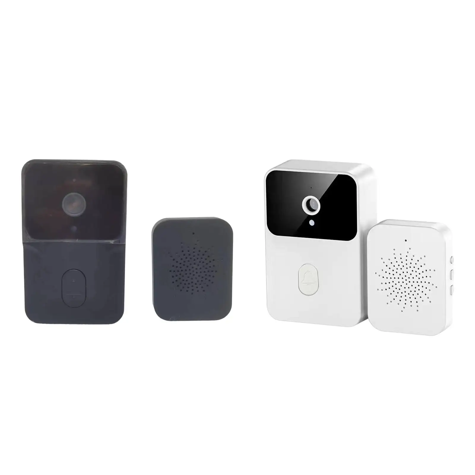 Wireless Doorbell Camera Real Time Video Two Way Audio Easy Install Smart Doorbell for Classroom Playhouse Bedroom Office School