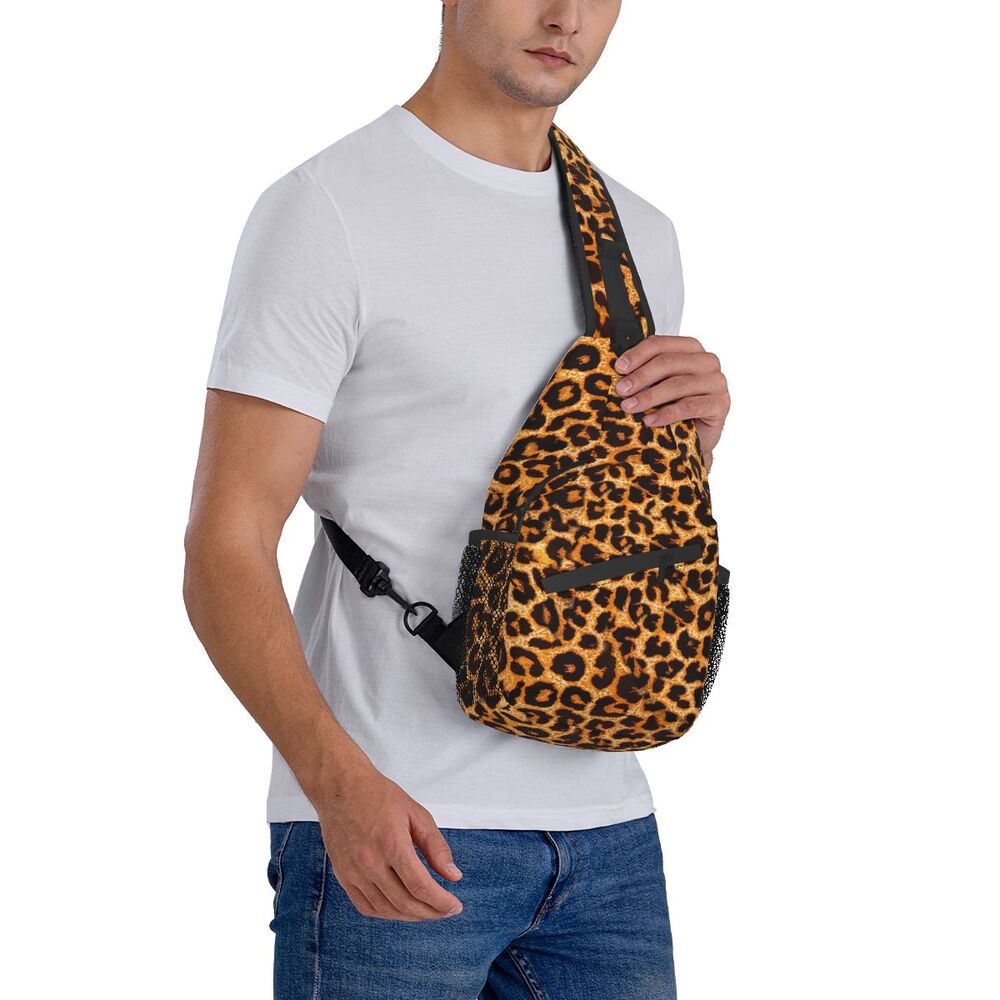 crossbody saco moda masculina padrão de pele