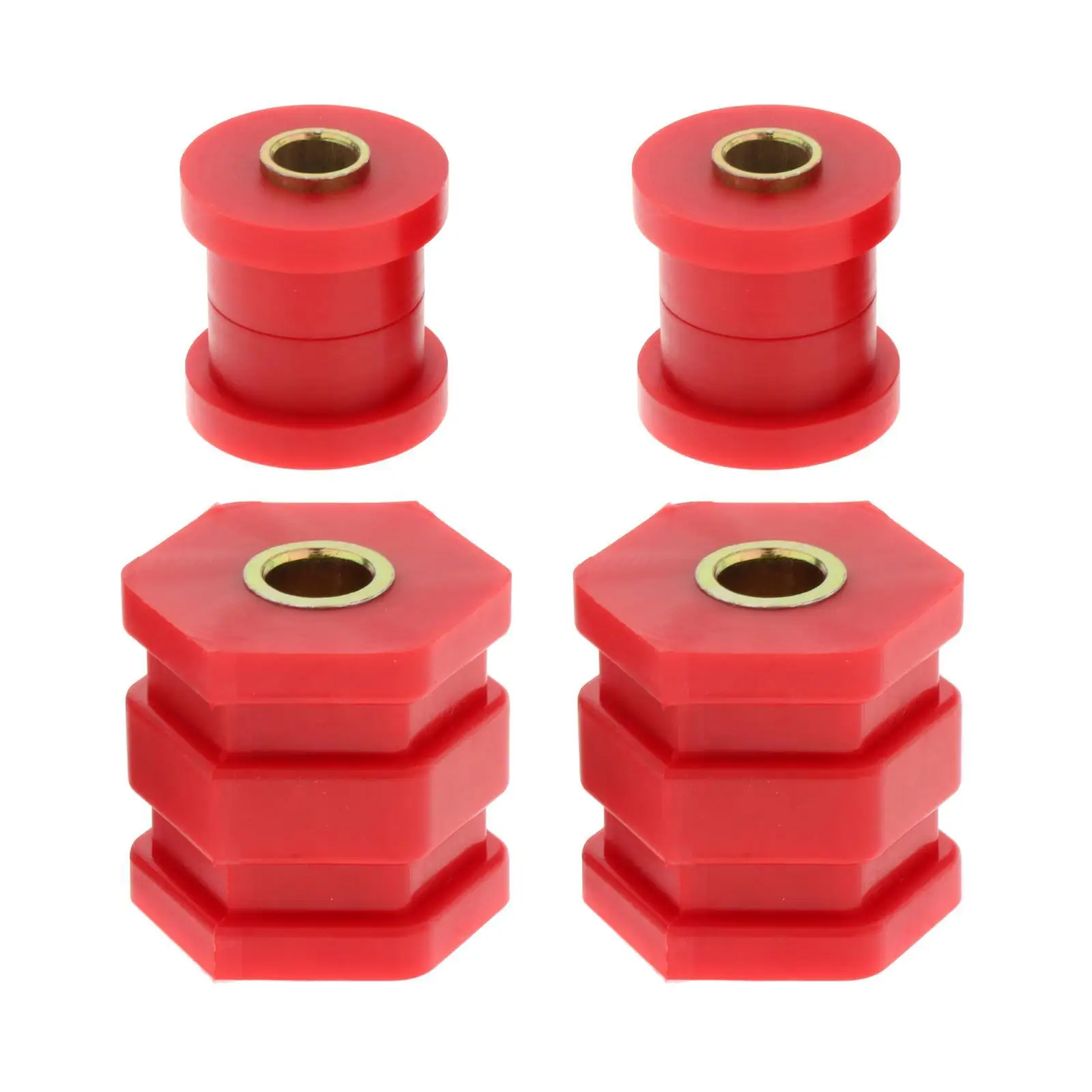 Red Front Lower Control Arm Bushing Set  9, Professional Accessories