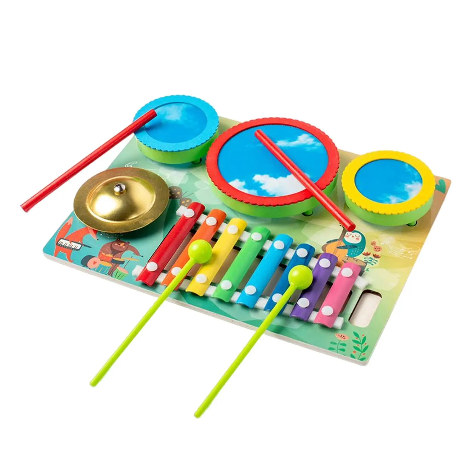 Kids Music Glockenspiel Percussion Musical Instruments for Children Boy Girl
