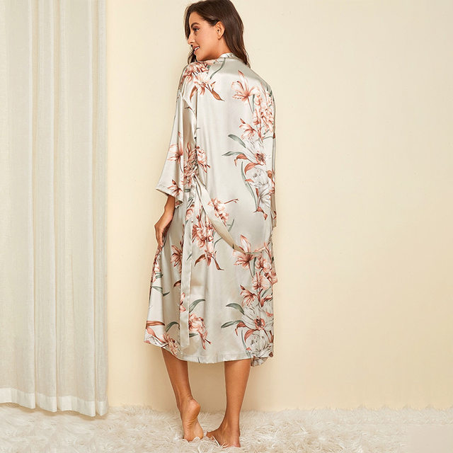 Zimisa, Printed Fur Bathrobe