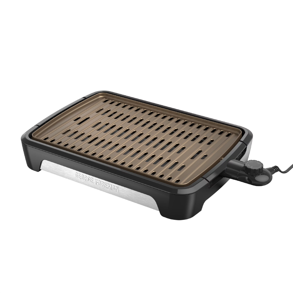 Title 5, 2023 George Foreman Party-Grill mit offenem Ros...