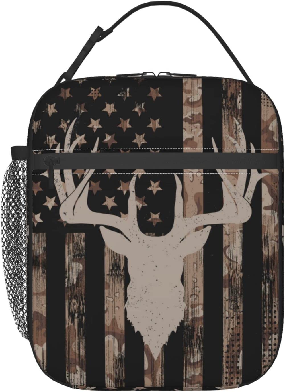 Bandeira Americana Lunch Bag Cooler Bag Para