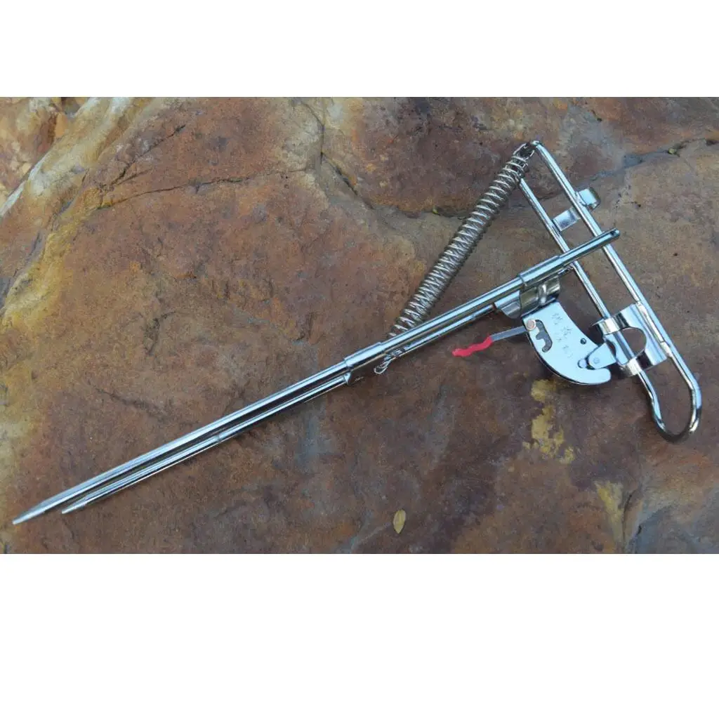 Double Spring Automatic Adjustable Fishing Rod Bracket Stainless 