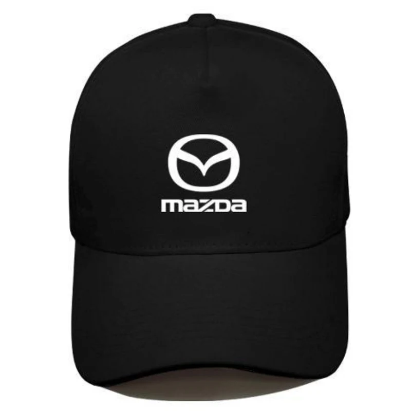 Adjustable Baseball Hat for Mazda Letters Snapback Cap Men Women Sun Protection Hip Hop Outdoor Sport Four Seasons Accessories mens plain baseball caps