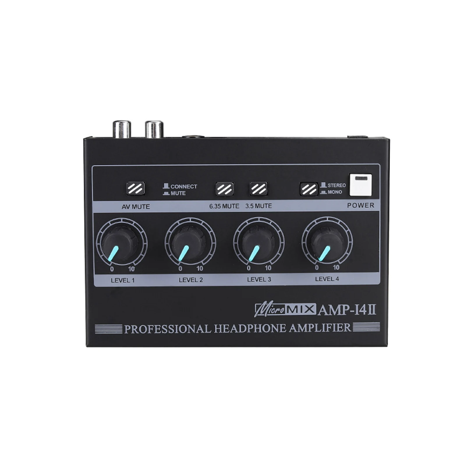 Tanio Ultra Compact Studio Stereo mikser wzmacniacz słuchawkowy 4 kanały sklep