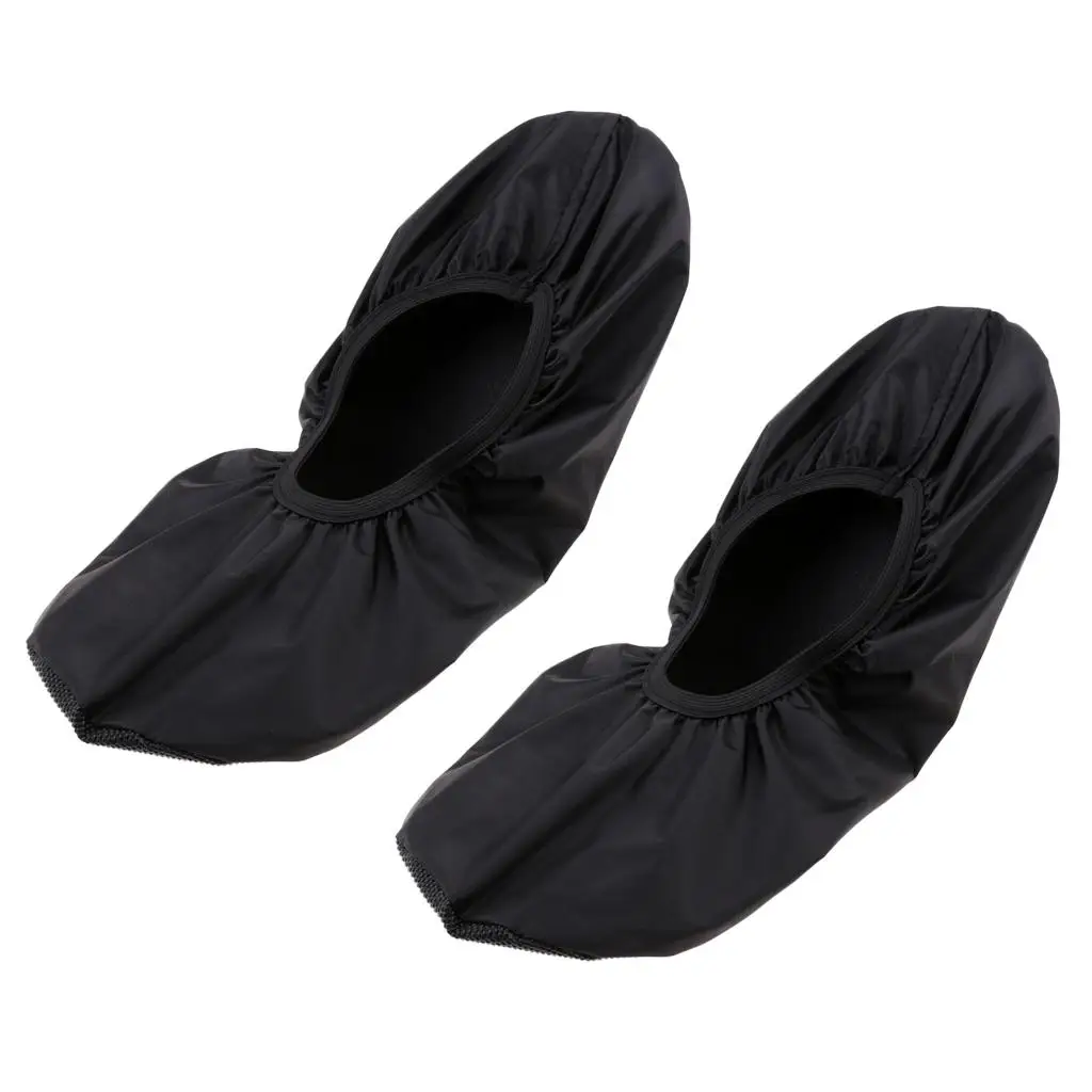 1 Pair Black (XL) Bowling Shoe Covers for Household Office Room Realtors