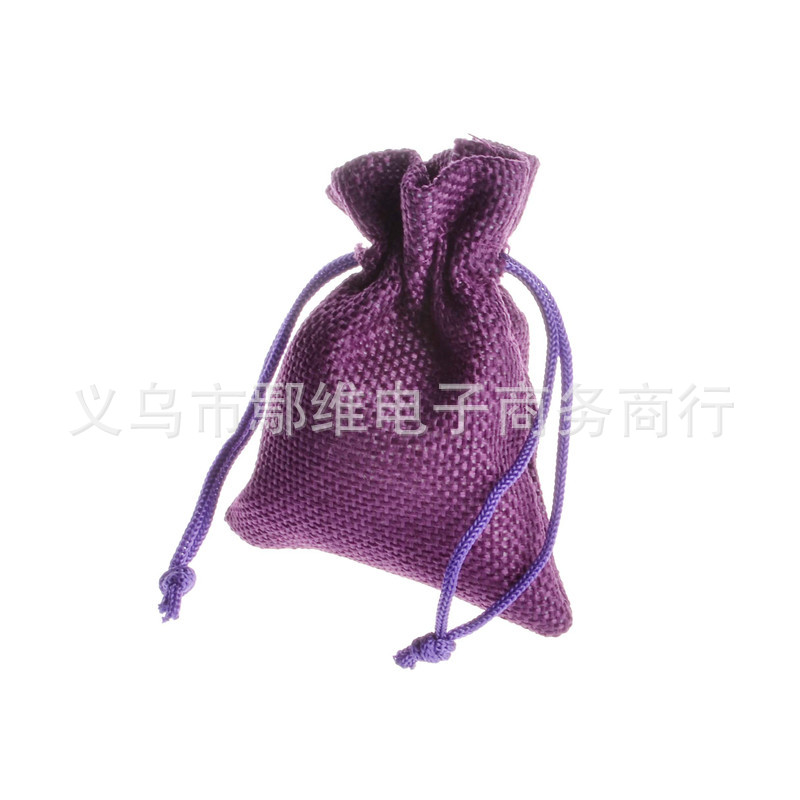 5 Stück Multisize Jute Sackleinen Leinen Kordelzug Tasche Weihnachten Halloween Geschenktüten Hochzeit Geburtstag Party Süßigkeiten Schokolade Verpackungsbeutel – Detail 19