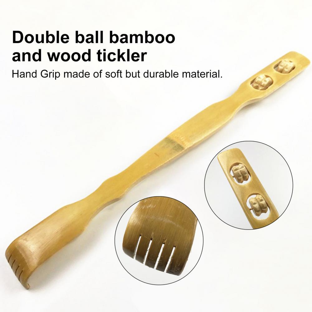 Best of 2Pcs / Set Back Scratcher Wear-Resistant Relief Itchy Compact Bamboo Wood Long Backscratcher Body Relaxation Massager For Adult Reviews & Tips