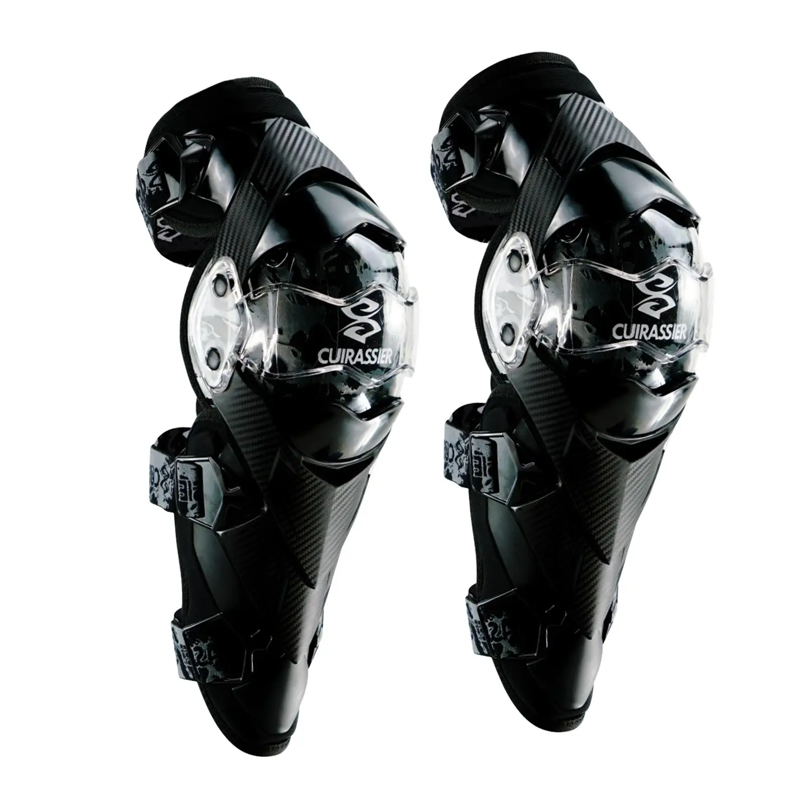 2pcs Knee Pads - Protective Elbow Guard/Knee and Shin Guards, Motorcycle Gear