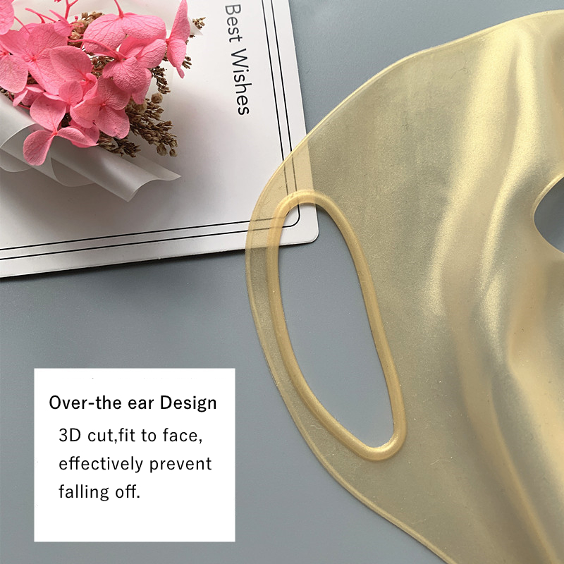 Best of Full Cover Mask For Face 3D Design Lift Promote Mask Absorption Silicone Nano Facial Skin Care Anti Wrinkle Firming Cover Tools Reviews & Tips - Image 2