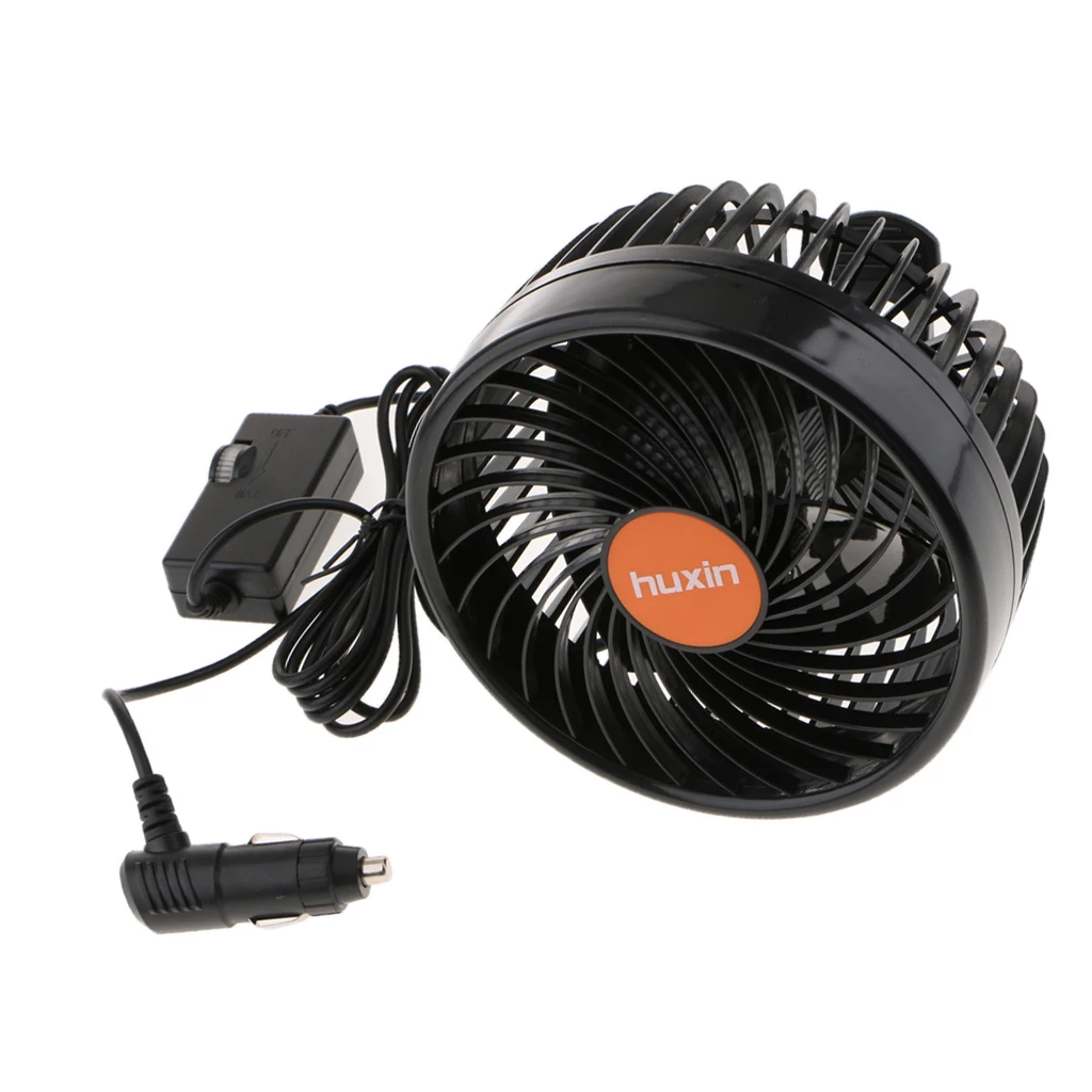 6``  24 Car Part Windshield Electric Fan Cooling System for Universal