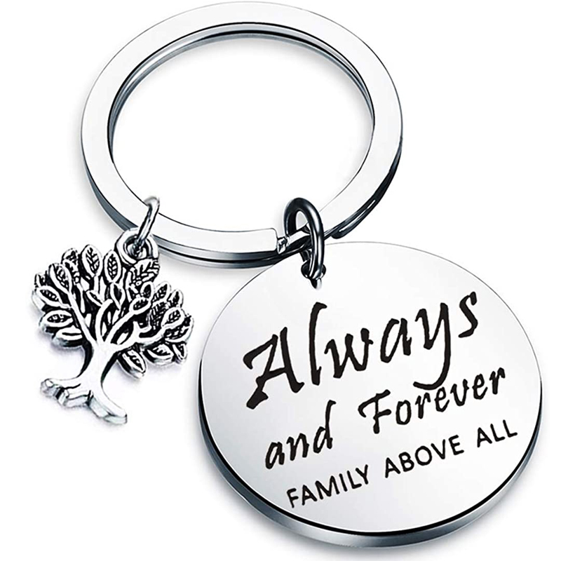 Familie Baum Schmuck Immer und Für Immer Familie Über Alle Keychain Vampire Fans Geschenk TV Zeigt Inspiriert Keychain Geschenk – Detail 2