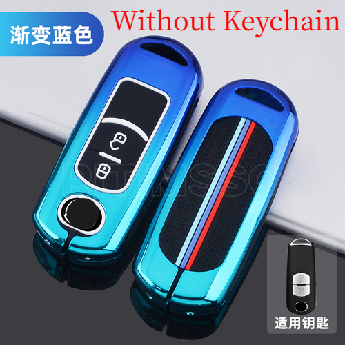 New Alloy Car Remote Key Case Cover Shell For Mazda 2 3 5 6 BL BM GJ Atenza Axela Demio CX-3 CX3 CX-5 CX5 CX7 CX-9 CX8 Keyless - Sd7c83689e51543bc983b844104ca0558w